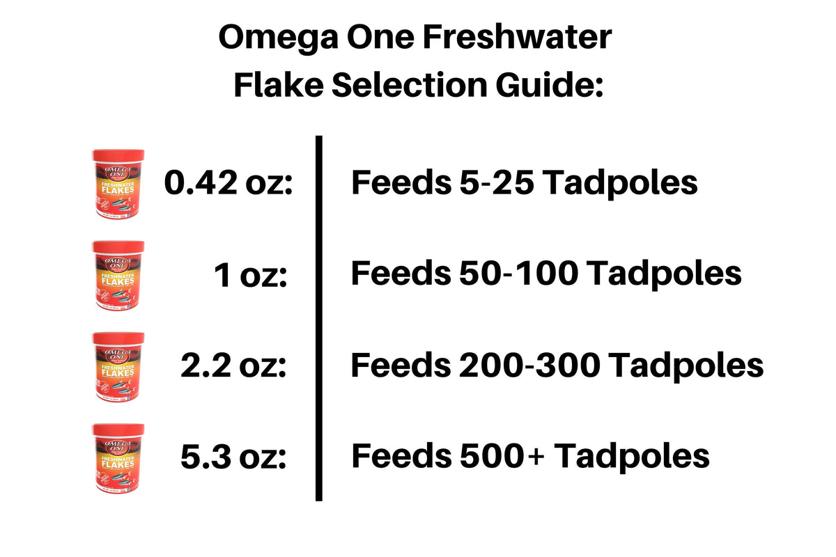 Omega One Freshwater Flakes Tadpole Diet (0.42 oz)